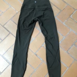 Olive green lululemon leggings